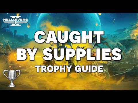 Helldivers 2 - Kill A Charger With Resupply Pod - Caught Them By Supplies Trophy Guide (PS5)