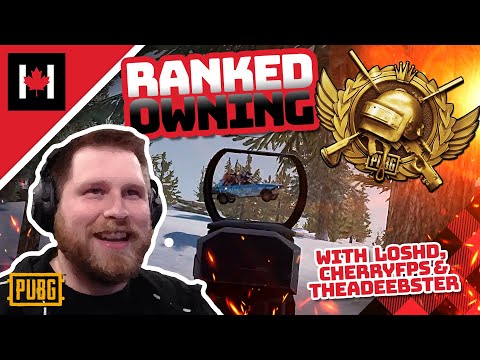 Halifax is THROWING DOWN on Vikendi! feat. LosHD, CherryFPS and TheAdeebster - PUBG RANKED Gameplay