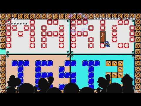 第2回 ☆マリオ検定☆ MARIO LEVEL TEST 2 by ねぎちん - Super Mario Maker 2 - No Commentary 1bw