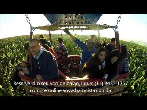 Voo de balão dia 07/07/2013 Balonismo Boituva