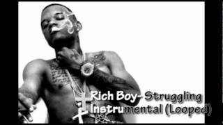 Lil B/ Rich Boy- Down 4 Too Long/ Struggling Instrumental (Looped)
