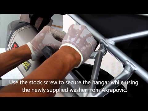 R1200GSW Akrapovic Exhaust Unboxing Installation Sound Test