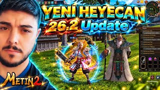 🔥YENİ BİR HEYECAN😱26.2 YENİ GÜNCELLEME Metin2 TR Ruby#425 #metin2 #emraherdem