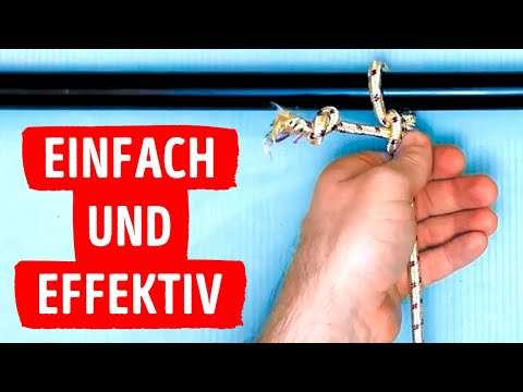 12 extrem nützliche Knoten, die du in 5 Minuten lernst