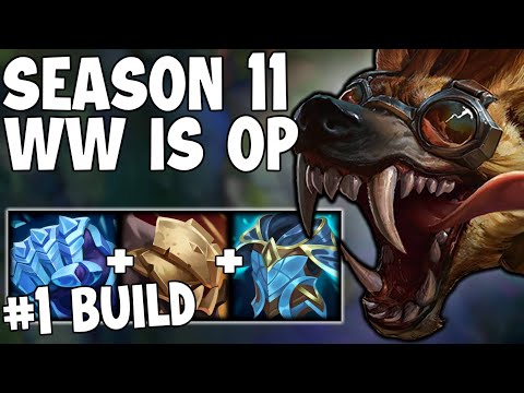 RANK 1 WARWICK JUNGLE BUILD IS SO STRONG - League of Legends