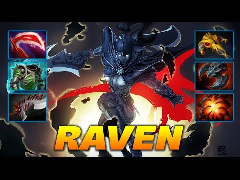Raven Phantom Assassin Slasher - Dota 2 Pro Gameplay