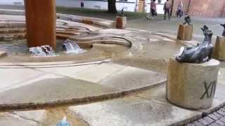 Sun Dial Water Fountain