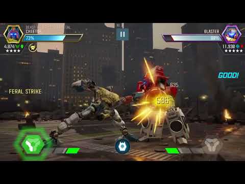 Cheetor vs 3.1 master Blaster