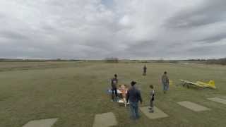 preview picture of video 'Dickinson RC Club  flights 4-24-2-14'
