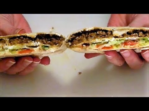 Air fried Taco Bell Crunchwrap Supreme Recipe | Air Fryer Recipes