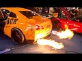 BEST OF Flames Bangs 2023 700HP Supra Gintani SVJ 1041HP GT R Anti Lag Golf GTI Skyline R34