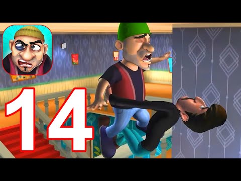Scary Robber Home Clash - Gameplay Walkthrough Part 14 Two New Lewels (Android, iOS)