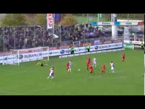 3. Liga 16. Spieltag SV Stuttgarter Kickers - Hallescher FC - Zusammenfassung (Die Ligen)