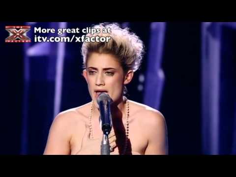 Katie Waissel sings I Would Rather Go Blind - The X Factor Live show 2 - itv.com/xfactor