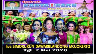 Download lagu STREAMING LUDRUK KARYA BARU   LIVE SEDEKAH BUMI DUSUN SIMORUKUN 2026 KEC. DAWAR BLANDONG MR mp3