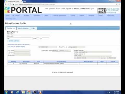 Verifying NPI Registry Profile Information
