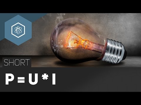 P = U * I - Formula for Electrical Power #TheSimpleShort