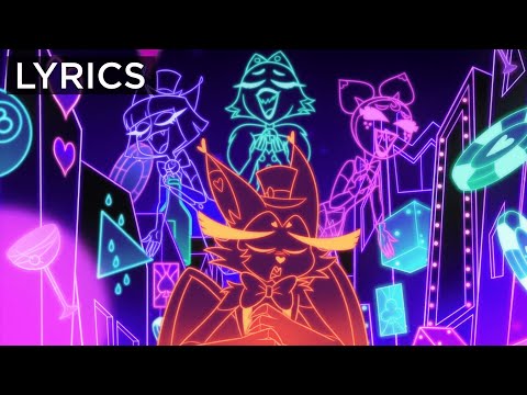 "Love In A Bottle" // LYRIC VIDEO from HAZBIN HOTEL - SCREAM RAIN // S2: Episode 6