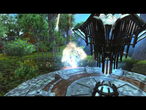 FFXIV Power Up & Megaflare Emotes | 4K UHD MCH POV