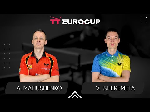 18:50 Andrii Matiushenko - Vladyslav-Ivan Sheremeta 13.07.2025 TT Euro.Cup Ukraine Master. TABLE 4