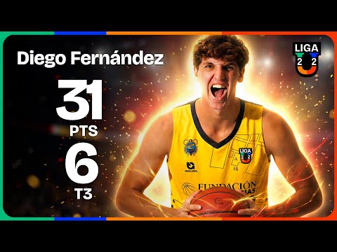 🟡 Diego FERNÁNDEZ, the SAVIOR of the ISLAND with 6 THREE-POINTERS 🌴 | U League 2025-26
