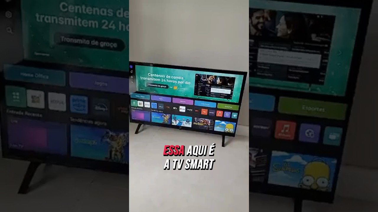 Miniatura da avaliação em vídeo de Smart TV LG 43AU801 43 Polegadas