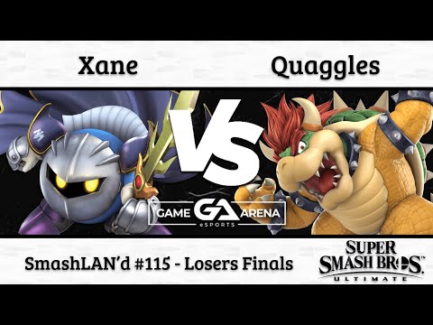 SmashLAN'd 115: Xane (Meta Knight, Pyra & Mythra) vs. Quaggles (Bowser) - Losers Finals