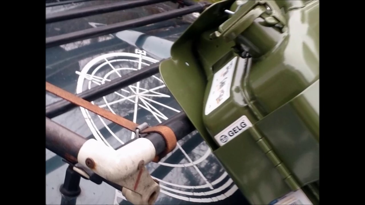 Kanistry i mocowania