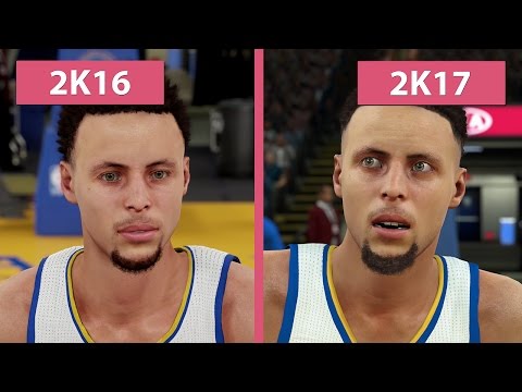 NBA 2K16 vs. NBA 2K17 Graphics Comparison on PS4