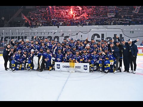 Feier zum Meistertitel des EHC Kloten am 20 04 2022