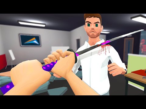Testing NEW Weapons on the Office Ragdolls - Frenzy VR Gameplay (Sandbox)