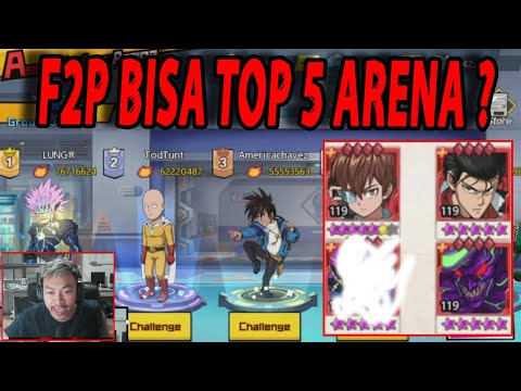 🔥🔥F2P BISA TOP 6 ARENA MODAL METAL BAT A2!! HERO PENYESALAN KATANYA!! - ONE PUNCH MAN:The Strongest