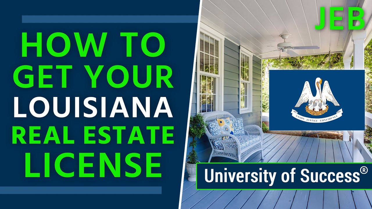 Louisiana Real Estate Classes — University of Success