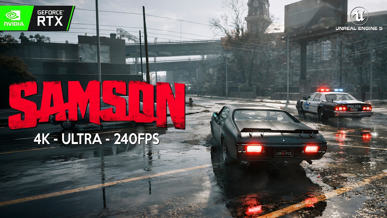 SAMSON First 1 Hour Gameplay RTX 5090 | Exciting OPEN WORLD Street Crime like GTA and Sleeping Dogs