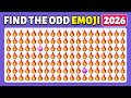 Find the ODD Emoji Out | Extreme Edition 🔥🥳🎉| 60 Ultimate Levels | Emoji Quiz 2026 | Cow Quiz DEFAULT Thumbnail