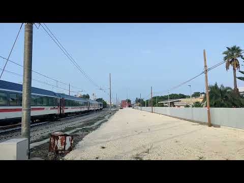 "IC 700 SUN"Taranto-Roma Termini con E401 in testa.