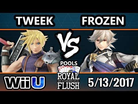 Royal Flush SSB4 - P1 | Tweek (Cloud, Donkey Kong) Vs. Frozen (Corrin) Smash 4 Pools - Smash Wii U