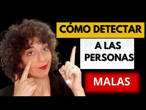 Cómo Detectar A La GENTE MALA. 2 Comportamientos que lo Delatan 😨