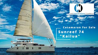 Catamaran For Sale "Kailua" | Sunreef 74 | Walkthrough with Michael Harris