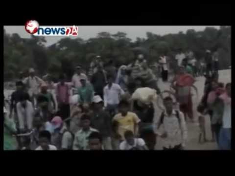 बर्षा र बढेको खोलाले अझै पनि बर्दियावासीलाई तर्साउदै - MAIN NEWS