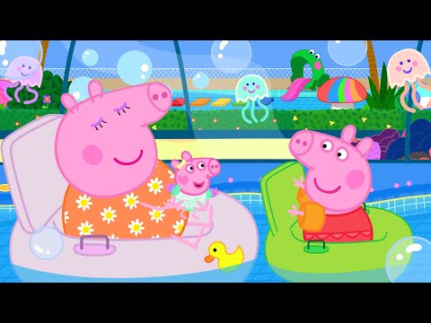 Peppa Pig Português Brasil 🛝 O Parque Aquático Superdivertido 💦 NOVO Contos da Peppa Pig