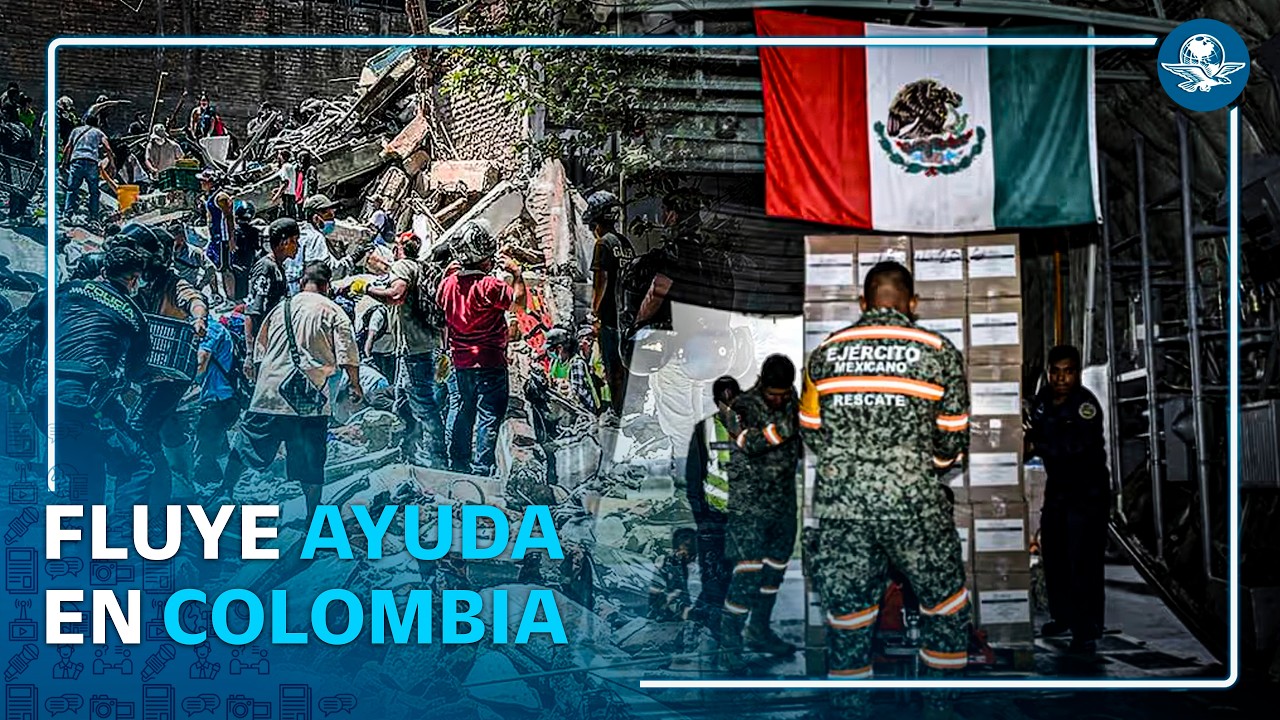 Ayuda internacional llega a Colombia pese a restricciones tras terremoto de 7