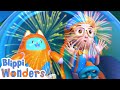 Blippi Learns About Fireworks Blippi Wonders Learn ABC 123 Fun Cartoons Moonbug Kids