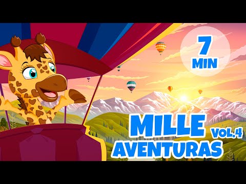 Mille Aventuras Vol. 4 - Giramille 7 min | Desenho Animado Musical