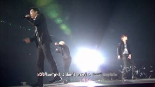 JYJ - Get Out (2013 Concert in Tokyo Dome) [eng + rom + hangul + karaoke sub]