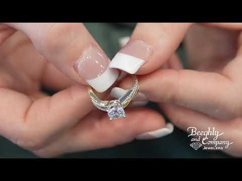 Twist Engagement Ring