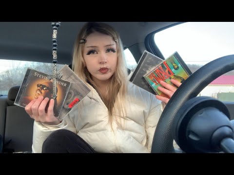 smoking my last cigarette while showing you my cd collection