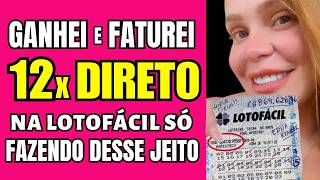 Como Ganhei com 15 Pontos na Lotofácil!