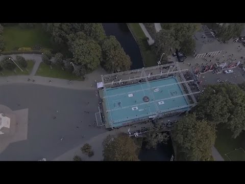 ELVI florbola līgas atklāšanas spēle: Triobet/Ulbroka - Lielvārde/FatPipe (17.09.2016)