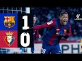 FC BARCELONA 1 vs 0 OSASUNA | LALIGA 2023/24 MD20